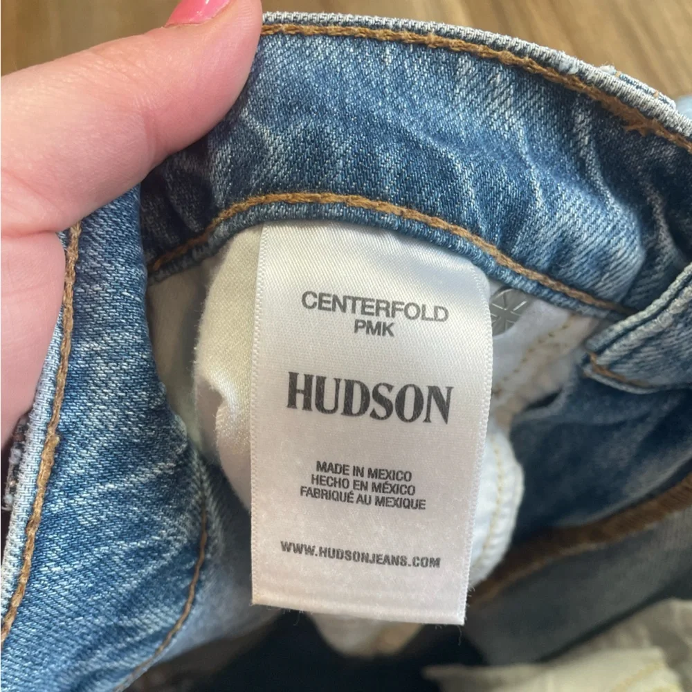 Hudson Centerfold Extreme High-Rise Super Skinny Ankle Jeans "Peacemaker" wash - Picture 9 of 13